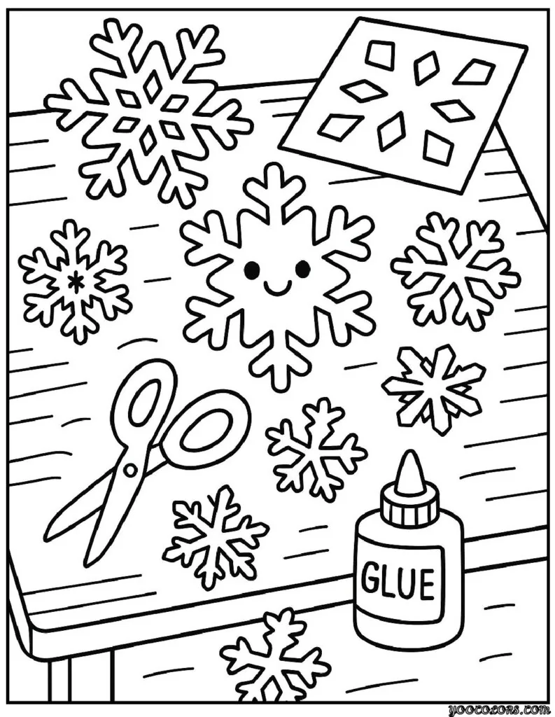 Winter Coloring Pages Preschool – Cozy Learning for Little Hands 15 winter coloring pages preschool 12 pdf