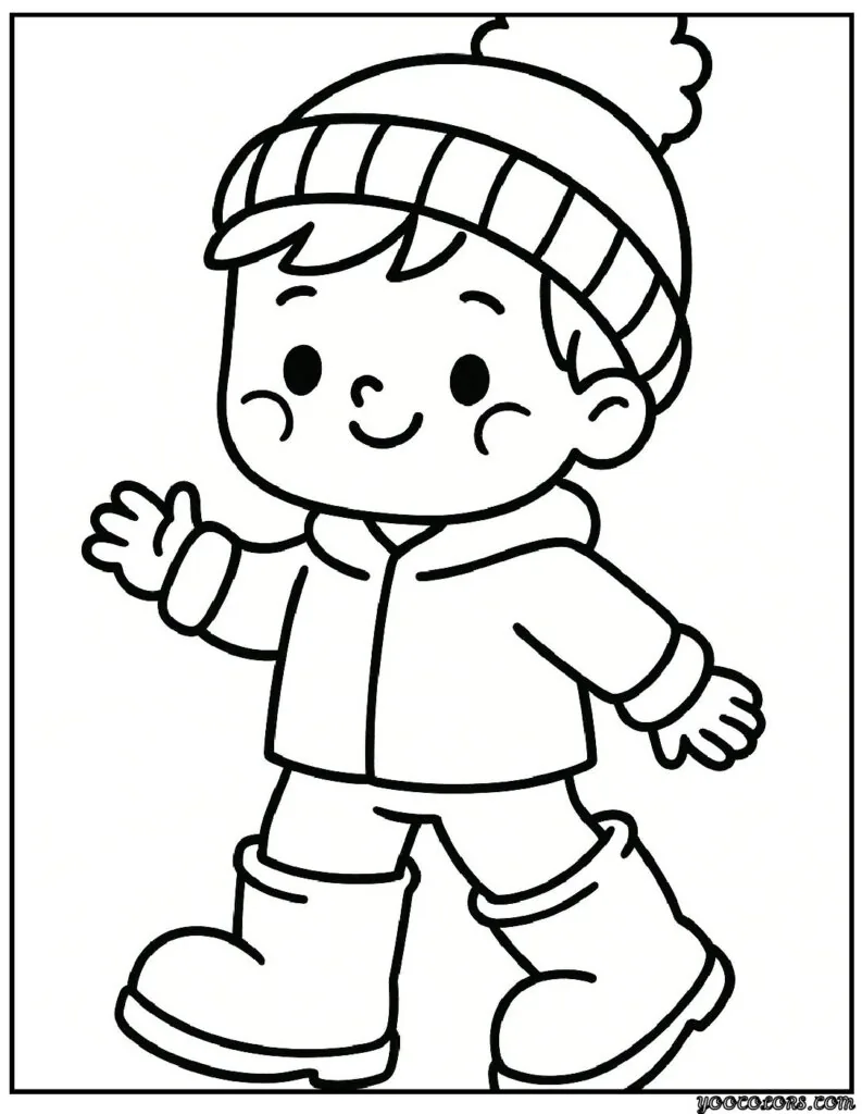 Winter Coloring Pages Preschool – Cozy Learning for Little Hands 7 winter coloring pages preschool 5 pdf