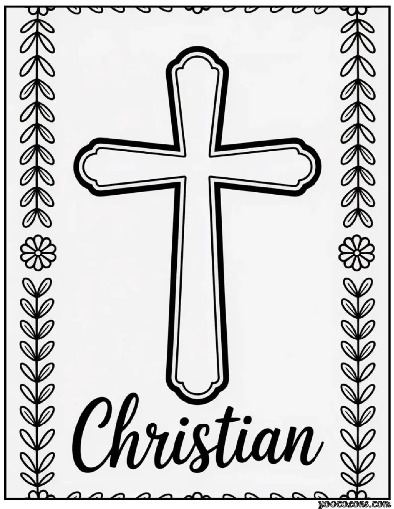 Christian Coloring Pages Free Printable: Easy Faith-Focused Fun for Home, Church, and Quiet Time 9 Christian Coloring Pages Free Printable 3 pdf