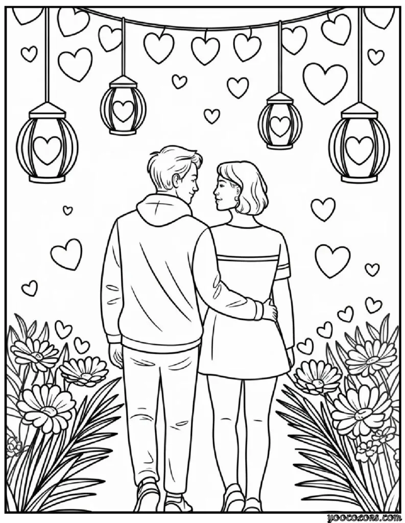Valentine Coloring Pages for Adults: Intricate Designs & Inspiration 4 Valentines Day Coloring Pages adults 13 pdf