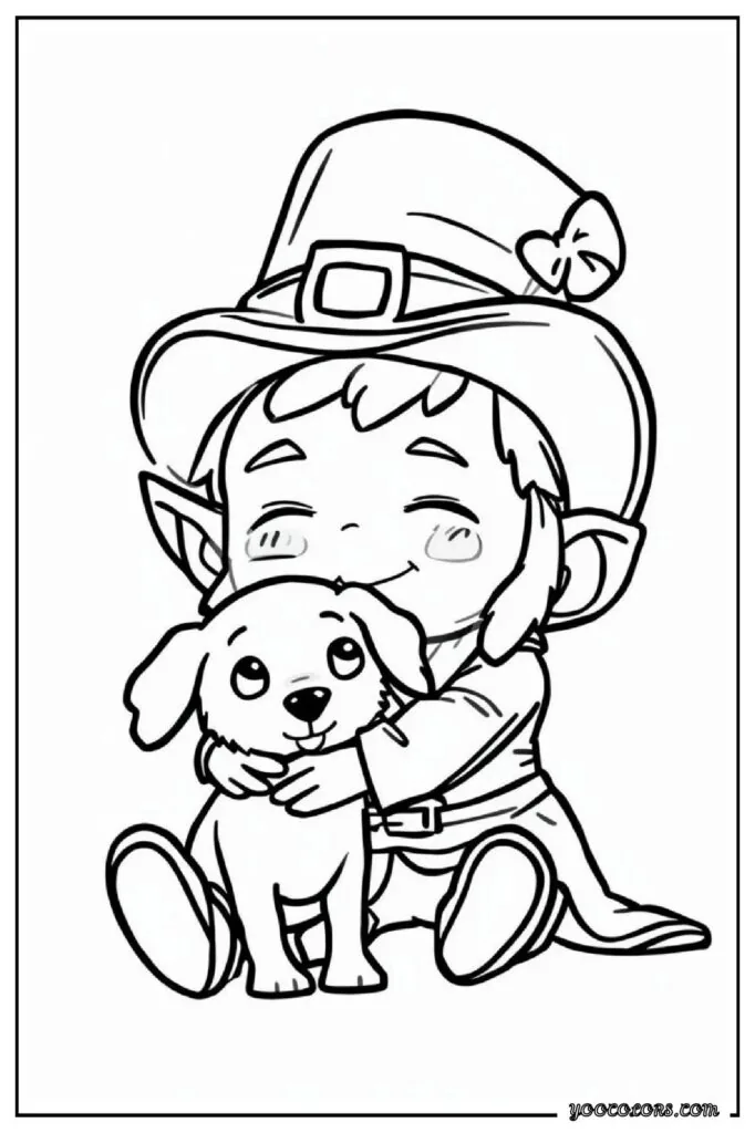 Leprechaun Coloring Pages: A Fun, Screen-Free Way to Celebrate St. Patrick’s Day 🍀 21 leprechaun coloring pagess 19 pdf