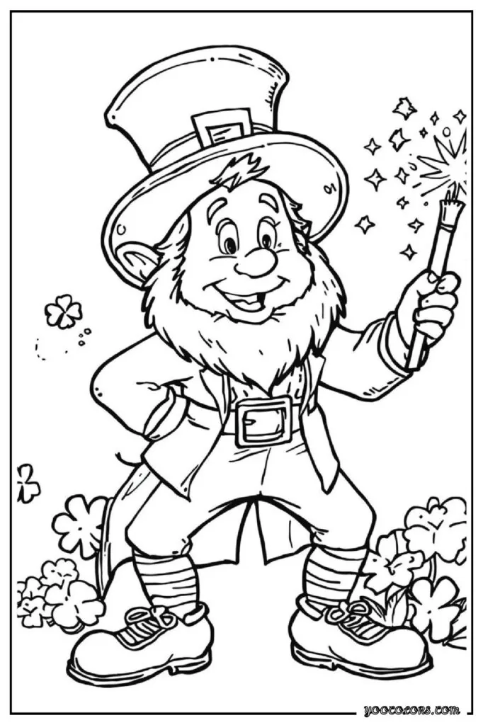 22 Leprechaun Coloring Pages For Kids – Free Printables