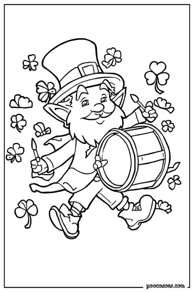 22 Leprechaun Coloring Pages For Kids – Free Printables