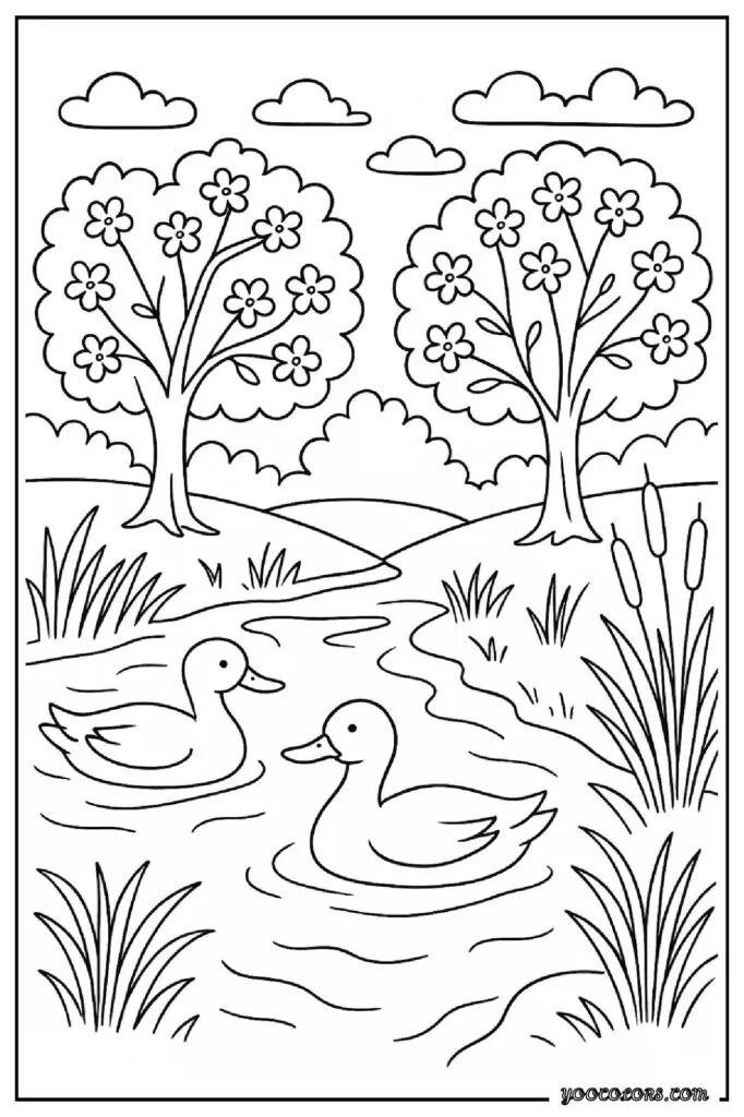 Why Spring Coloring Pages Are a Total Win (for Kids and Grown-Ups) 12 spring coloring pages 10 pdf