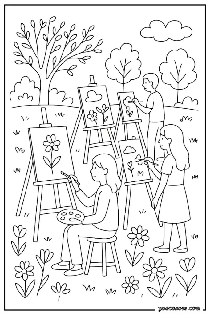 Why Spring Coloring Pages Are a Total Win (for Kids and Grown-Ups) 21 spring coloring pages 18 pdf