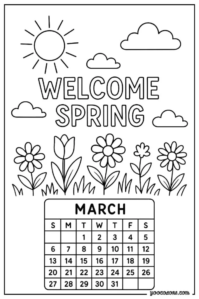 Why Spring Coloring Pages Are a Total Win (for Kids and Grown-Ups) 20 spring coloring pages 19 pdf