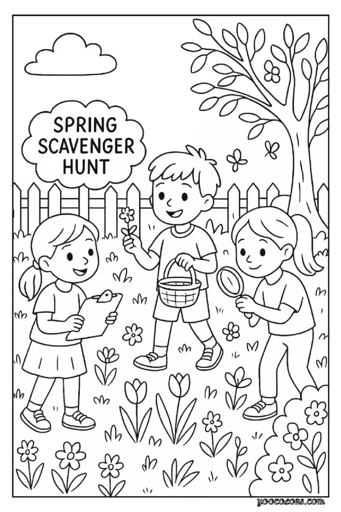Why Spring Coloring Pages Are a Total Win (for Kids and Grown-Ups) 37 spring coloring pages 34 pdf