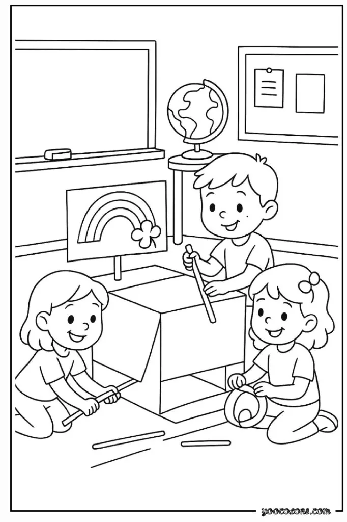 St. Patrick’s Day Coloring Pages: A Fun, Easy March Activity for Kids 13 st patricks day COLORING PAGES 12 pdf