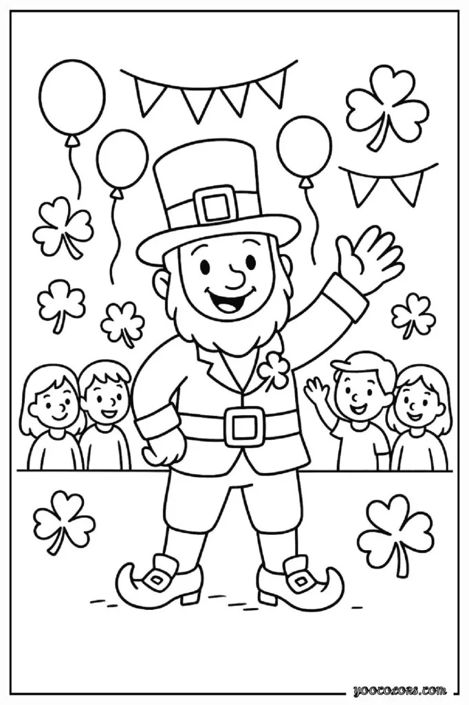 St. Patrick’s Day Coloring Pages: A Fun, Easy March Activity for Kids 12 st patricks day COLORING PAGES 15 pdf