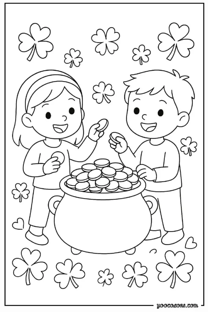 St. Patrick’s Day Coloring Pages: A Fun, Easy March Activity for Kids 19 st patricks day COLORING PAGES 21 pdf