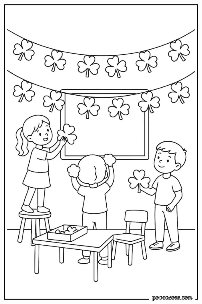 St. Patrick’s Day Coloring Pages: A Fun, Easy March Activity for Kids 28 st patricks day COLORING PAGES 34 pdf