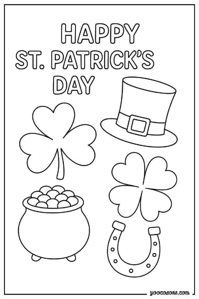 St. Patrick’s Day Coloring Pages: A Fun, Easy March Activity for Kids 33 st patricks day COLORING PAGES 37 pdf