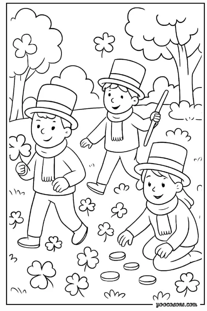 St. Patrick’s Day Coloring Pages: A Fun, Easy March Activity for Kids 36 st patricks day COLORING PAGES 42 pdf