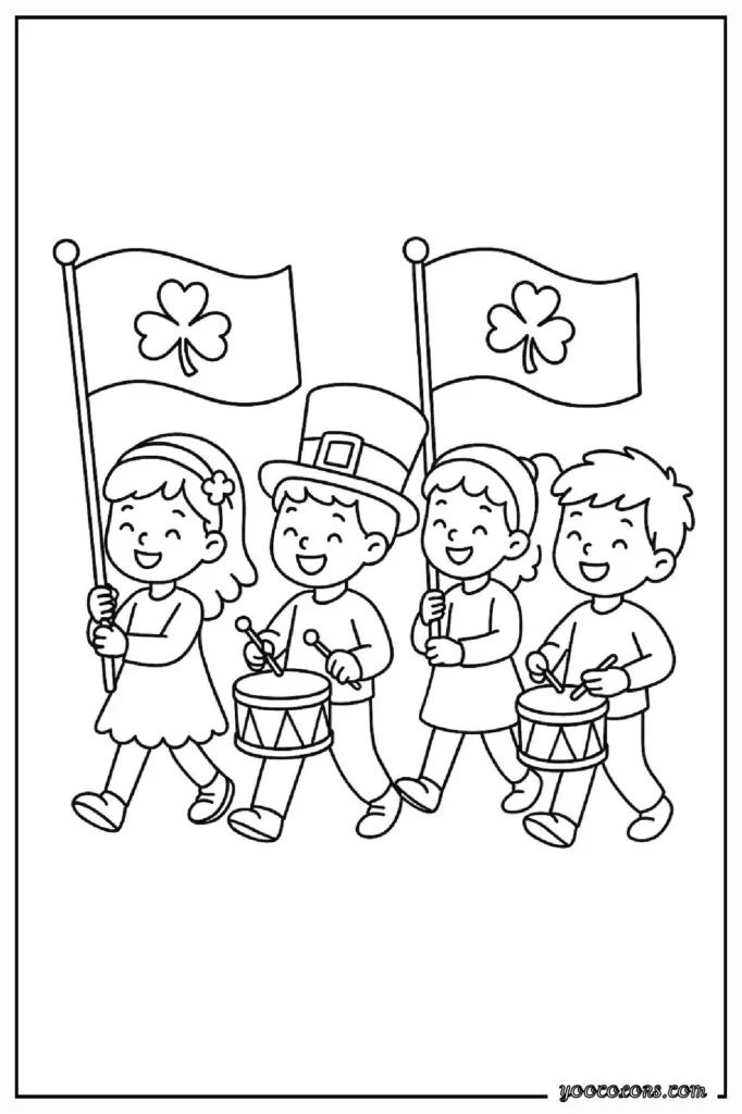 St. Patrick’s Day Coloring Pages: A Fun, Easy March Activity for Kids 8 st patricks day COLORING PAGES 9 pdf